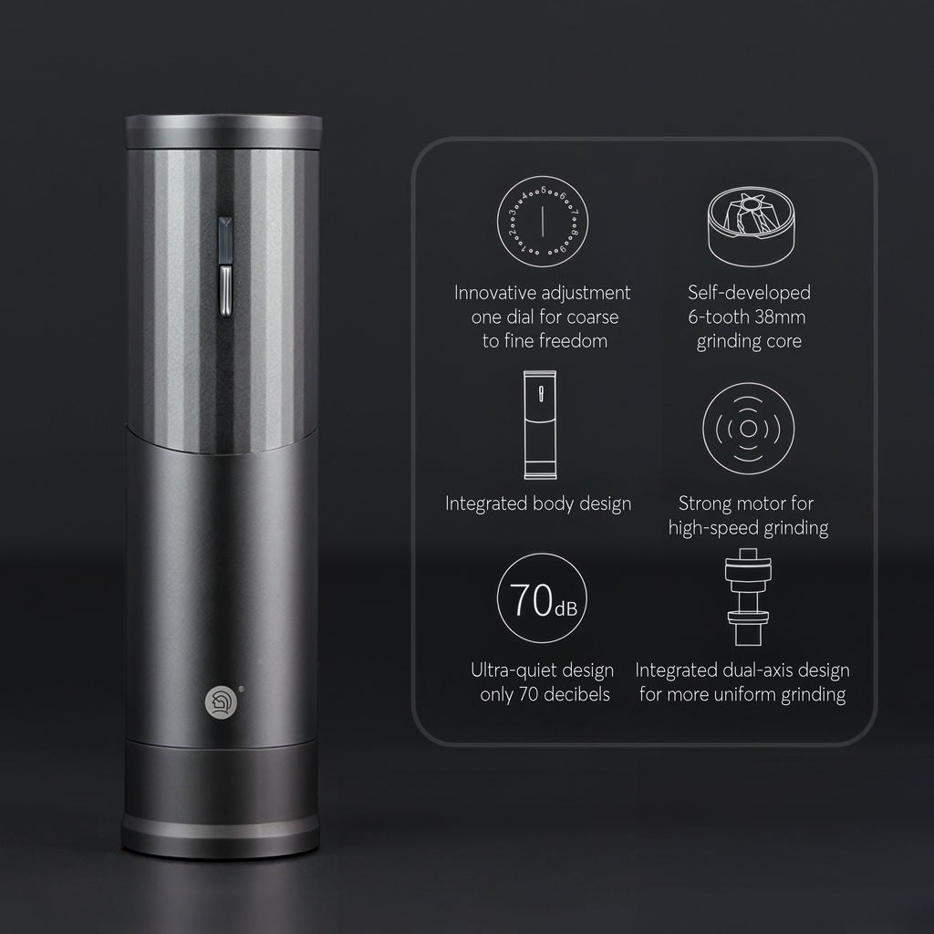 Portable Coffee Grinder for Precision Brewing
