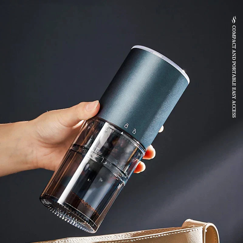 DecorBites™ Electric Coffee Bean Grinder: Small, Portable, Full-automatic Household Coffee Machine