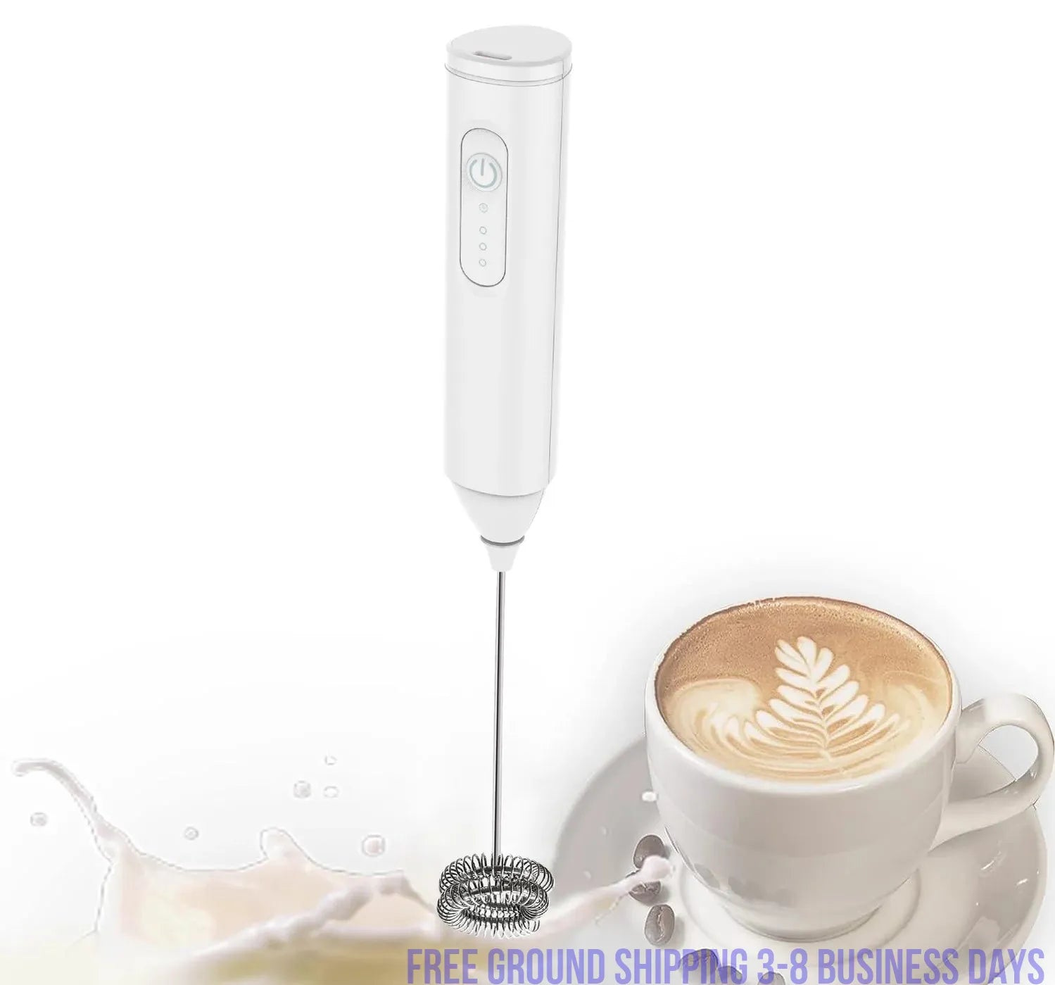 FrothMaster Min USB Rechargeable Coffee Whisker 3 Speeds Foam Maker Coffee Ships from USA