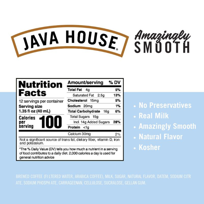 Java House Latte Cold Brew Coffee Pods - French Vanilla